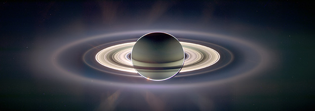 Cassini's view of Saturn